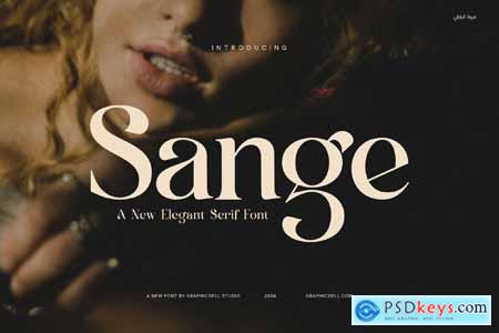 Sange Elegant Serif Font