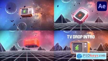 TV Drop Intro for After Effects 56153771