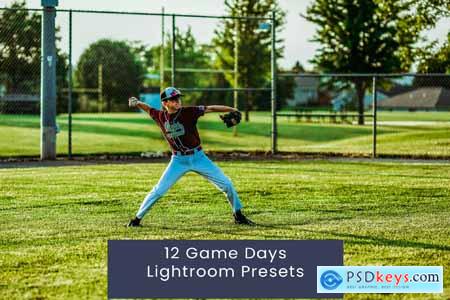 12 Game Days Lightroom Presets