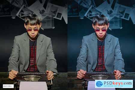12 Journalist Lightroom Presets