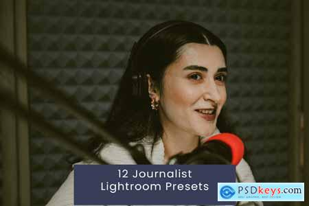 12 Journalist Lightroom Presets