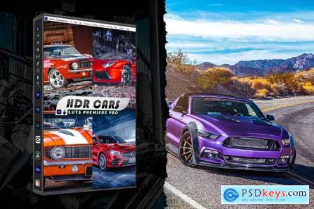 HDR Cars Lightroom Presets & luts Premiere Pro