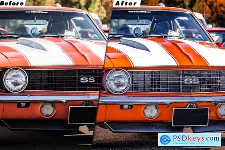 HDR Cars Lightroom Presets & luts Premiere Pro