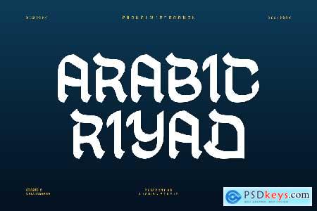 Arabic Riyad - Arabic Font