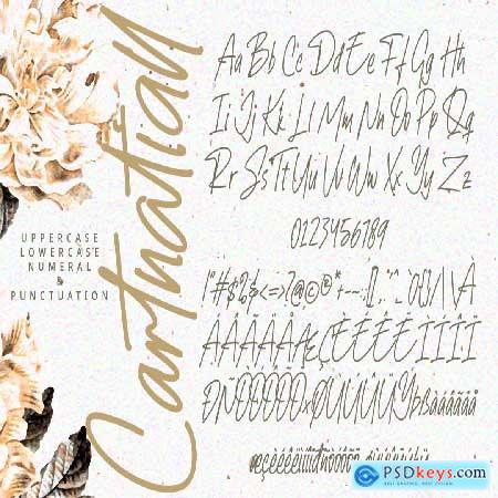 Cartnatiall - A Handwritten Font