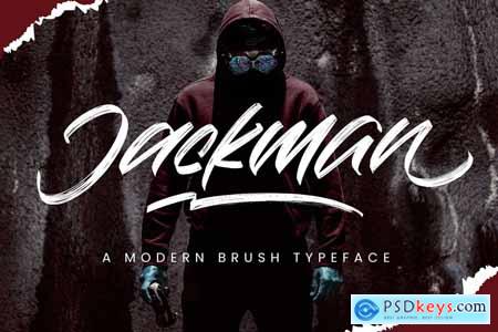 Jackman  Brush Font