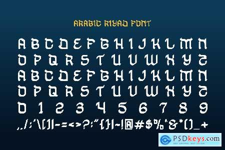 Arabic Riyad - Arabic Font