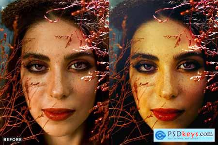 AI Skin Retouch Portrait Lightroom Presets