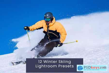 12 Winter Skiing Lightroom Presets