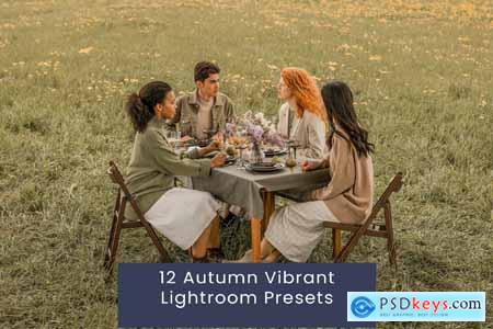 12 Autumn Vibrant Lightroom Presets