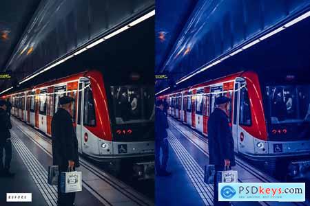 12 Train Outcast Lightroom Presets