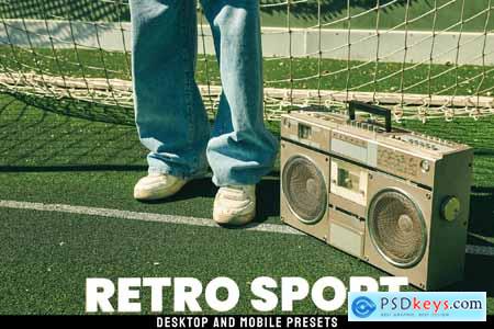 Retro Sport - Desktop and Mobile Presets