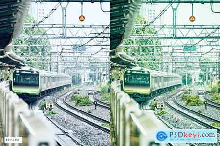 12 Train Outcast Lightroom Presets