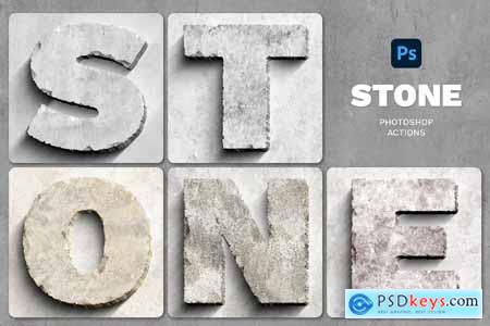 Stone Effect Photoshop Action