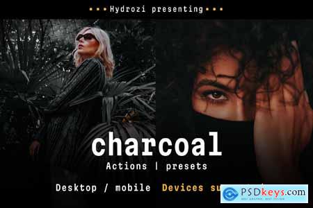 Charcoal - Actions and Presets