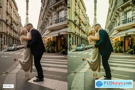 12 French Romance Lightroom Presets