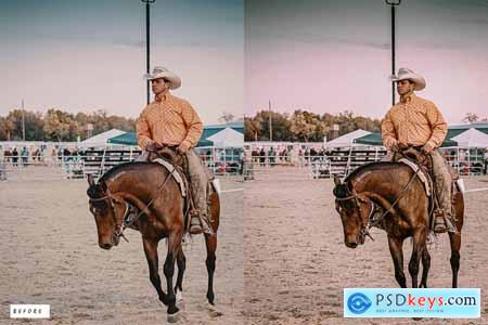 12 Rodeo Lightroom Presets