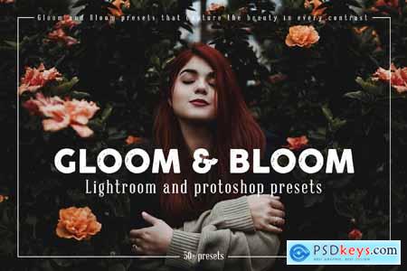 Gloom and Bloom Lightroom and photoshop Presets