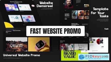 Fast Website Promo 56178995