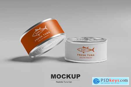 Tuna Can Mockup