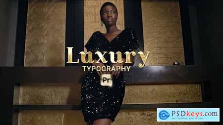 Luxury Typography for Premiere Pro 56244709