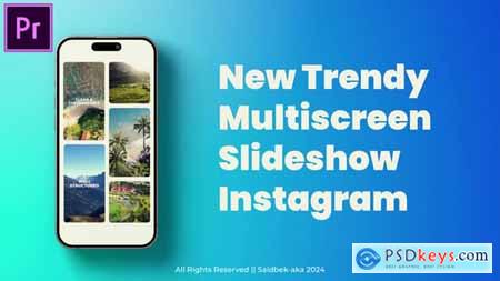 Instagram Multiscreen Slideshow MOGRT for Premier Pro 56264013