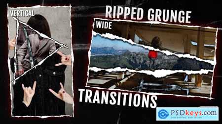 Ripped Grunge Transitions 56243690