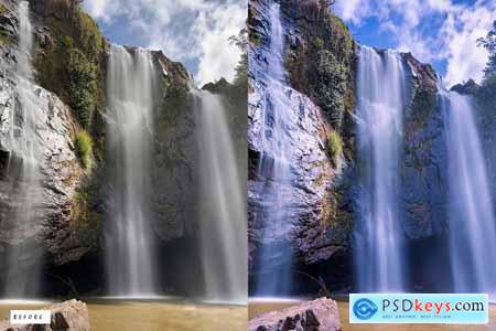 12 Water Fall Lightroom Presets