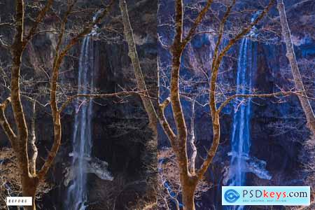 12 Water Fall Lightroom Presets