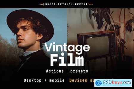 Vintage Film - Actions and Presets