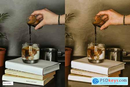 12 Ice Coffee Lightroom Presets