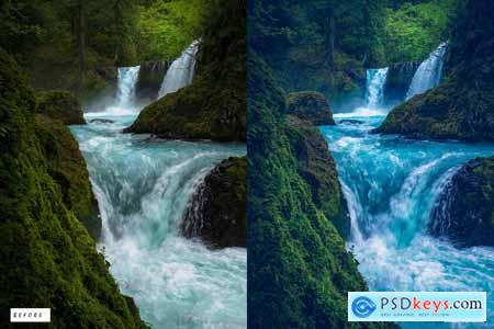 12 Water Fall Lightroom Presets