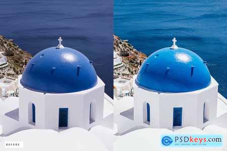 12 Greece Holiday Lightroom Presets