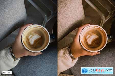 12 Ice Coffee Lightroom Presets