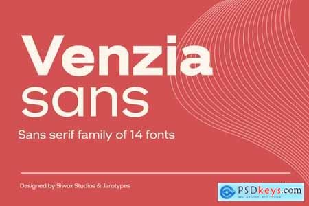 Venzia Sans Family