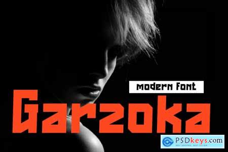 Garzoka - Modern Sans Font