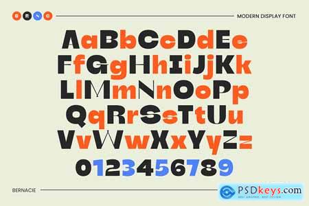 Bernacie Display Font