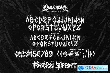 Balerion The Ultimate Death Metal Font