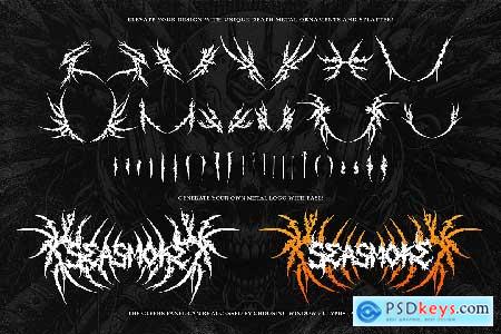 Balerion The Ultimate Death Metal Font