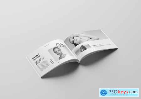 Fashion Lookbook Template Landscape