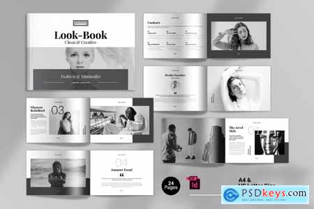 Fashion Lookbook Template Landscape