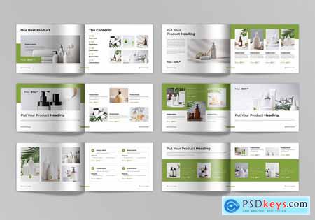 Catalog Brochure Template Landscape