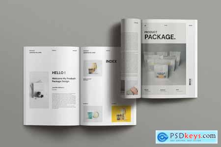 Product Package Brochure Template