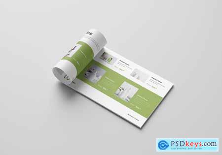 Catalog Brochure Template Landscape