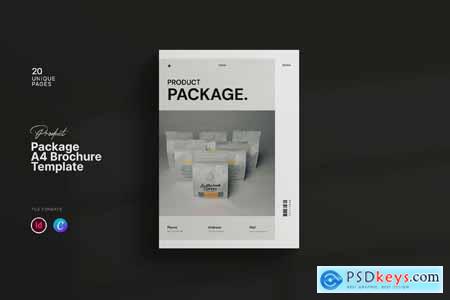 Product Package Brochure Template