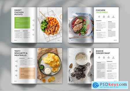 Cookbook & Recipe Book Template