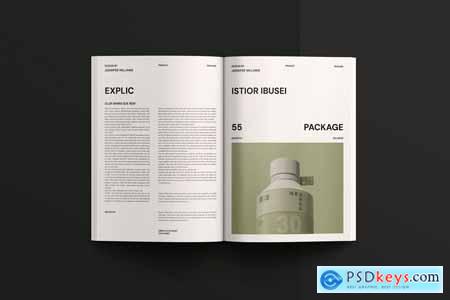 Product Package Brochure Template