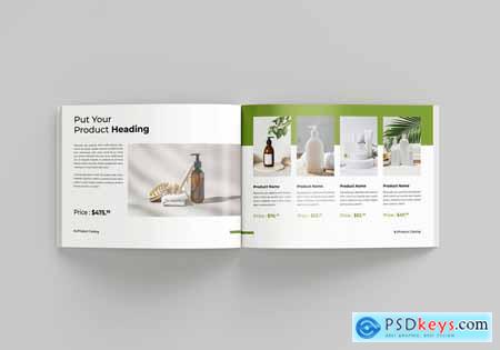 Catalog Brochure Template Landscape