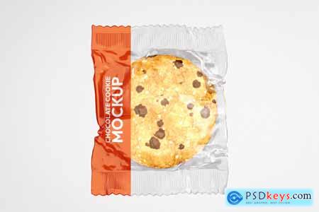 Plastic Cookie Packaging Mockup