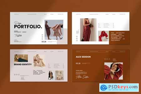 Design Portfolio Presentation Template